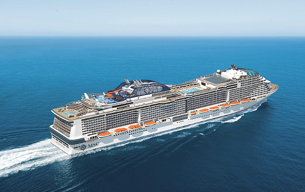 Le MSC Meraviglia Le MSC Meraviglia