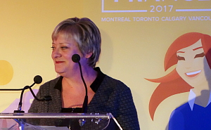 Carole Giguère, responsable du développement et des partenariats d'affaires d'Air France-KLM au Canada.