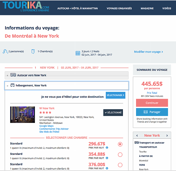 Tourika lance un nouveau système de réservation de voyages sur mesure Tourika lance un nouveau système de réservation de voyages sur mesure