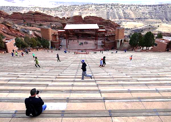 Le Red Rock Park et l'amphithéâtre