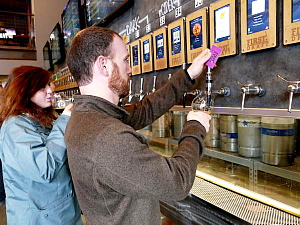 Bières à la carte au First Draft