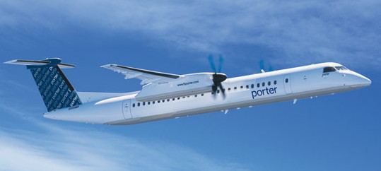 Les avions Q400 de Bombardier continuent de soutenir la croissance de Porter Airlines