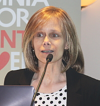 Barbara Simon, représentante pour l'office de tourisme de la Virginie au Québec