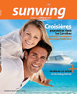 Sunwing lance sa brochure Croisières 2017 - 2018