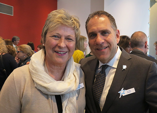 `Danièle Durocher et Joseph Adamo de TDC