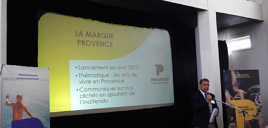 Claude Maniscalco présente la nouvelle marque Provence