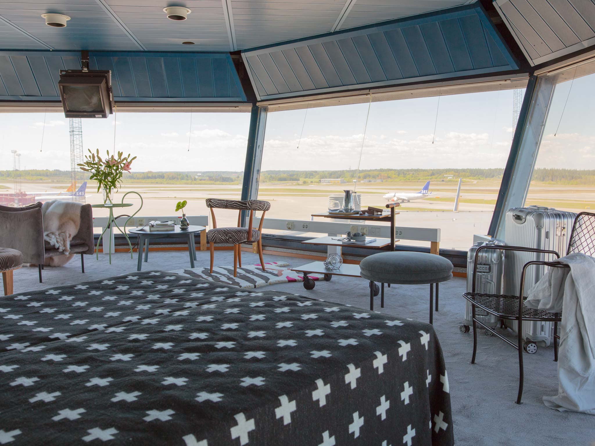 Un appartement de rêve pour les fous d'aviation 