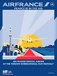 Air France est le transporteur officiel du Toronto International Film Festival 2017