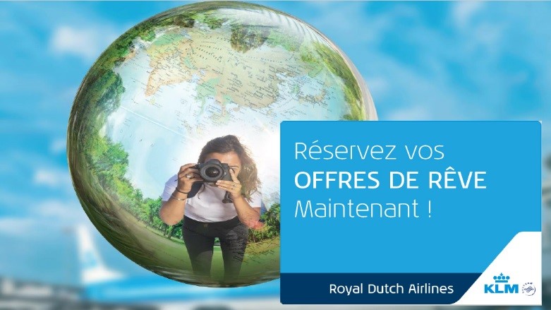 KLM lance ses « Offres de rêve » à partir de 748 $* KLM lance ses « Offres de rêve » à partir de 748 $*