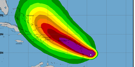 Les Caraïbes en état d'alerte avant l'arrivée de l'ouragan Maria