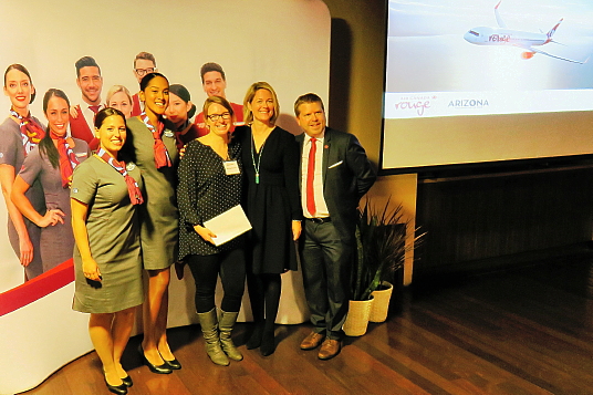 Air Canada célèbre ses nouvelles liaisons Montréal - Lima et Montréal - Phoenix Air Canada célèbre ses nouvelles liaisons Montréal - Lima et Montréal - Phoenix