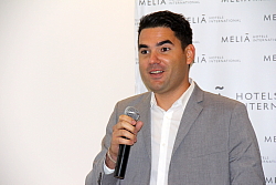 Lester Romero, directeur des ventes du Paradisus Los Cabos