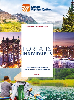 Groupe Voyages Québec lance sa nouvelle brochure de forfaits individuels