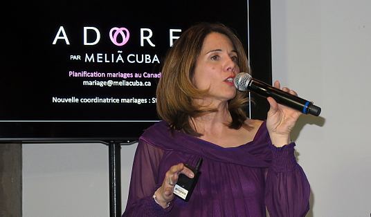 Gina Mallamo, directrice ventes de Melià Cuba