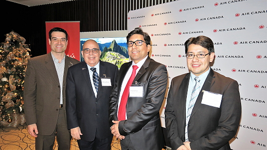 La délégation du Pérou La délégation du Pérou