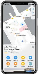 Apple Maps cartographie une trentaine d'aéroports