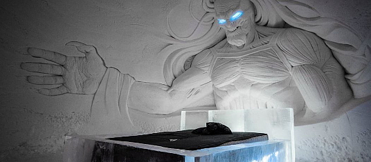 Un hôtel de glace Game of Thrones ouvre ses portes en Finlande