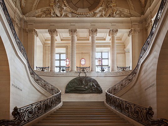 L'escalier Mollien (crédit photo Musiam)