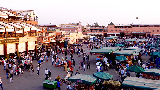 La place Jemaa El Fna