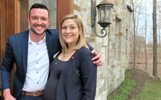 Laurent Plourde (GVQ) et Alexie Deschesnes (AC) Laurent Plourde (GVQ) et Alexie Deschesnes (AC)