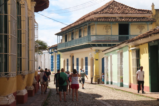 La vieille ville de Trinidad est classée au Patrimoine mondial de l'Unesco.