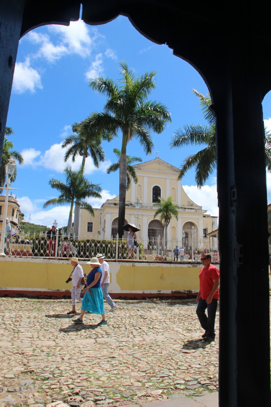 La vieille partie de Trinidad, avec ses couleurs pastels et ses rues en pavés.