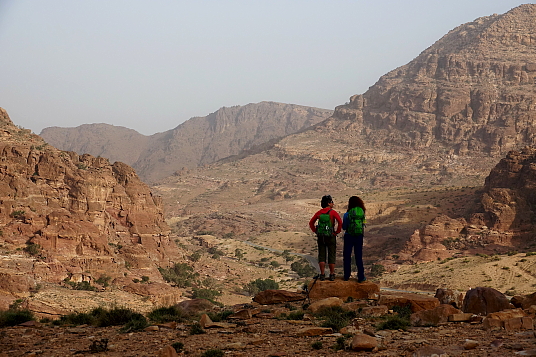 Jordan Trail, entre montagnes et vallées désertiques.