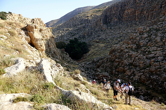 Le sentier de longue randonnée Masar Ibrahim al-Khali s’étire sur 330 kilomètres.
