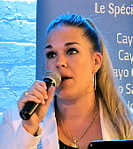 Caroline Gagnon représentante des ventes chez Caribe Sol.