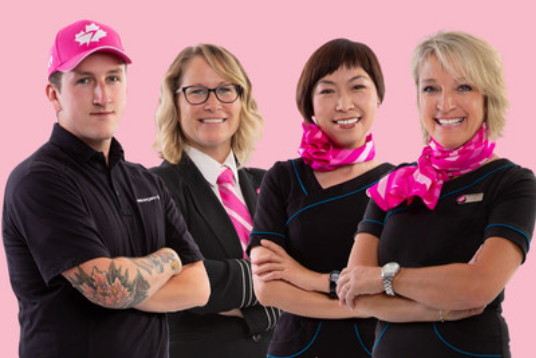WestJet porte de nouveau du rose pour aider à vaincre le cancer du sein