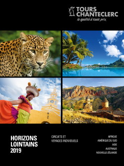 Tours Chanteclerc présente ses nouvelles brochures ÎLES DE RÊVE ET HORIZONS LOINTAINS 2019