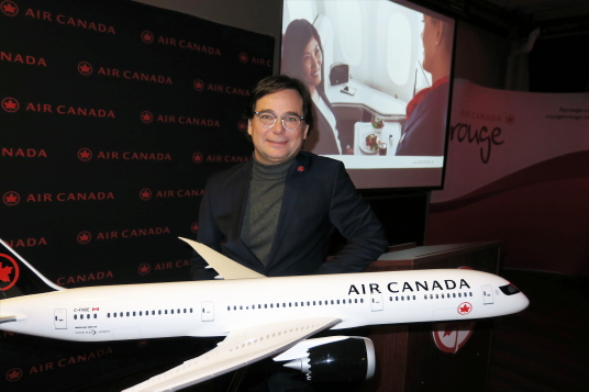 Robert Trudeau, premier directeur ventes mondiales aux entreprises et marché du Québec d'Air Canada.