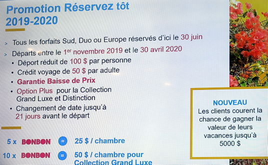 Transat lance sa saison hiver 2019-2020