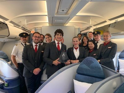 Air Canada remporte le prix de la diversité en matière de leadership aux Airline Strategy Awards de 2019 à Londres ( CNW/Air Canada)