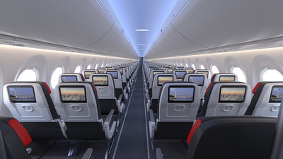 Air Canada annonce le lancement d'un nouveau service Montréal-Seattle assuré par A220-300 d'Airbus, un appareil construit au Québec