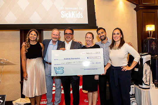 Voyages TravelBrands recueille 553,000$ pour la fondation SickKids