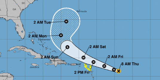 Une dépression tropicale évolue dans l'Atlantique