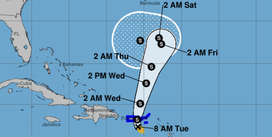 Un fort séisme secoue Porto Rico avant le passage de la tempête Karen