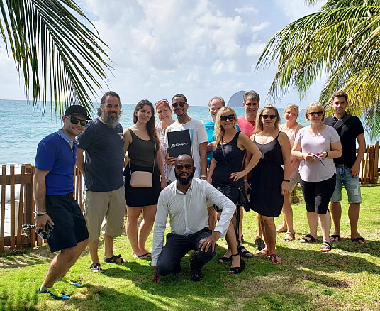 Les agents de voyage québécois à la découverte de la Martinique Les agents de voyage québécois à la découverte de la Martinique