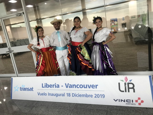 Air Transat inaugure son premier vol entre Vancouver et le Costa Rica
