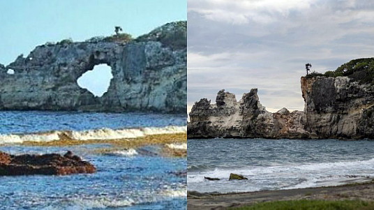 Une merveille naturelle de Porto Rico détruite par un tremblement de terre Une merveille naturelle de Porto Rico détruite par un tremblement de terre