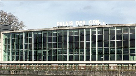 Tempête Dennis : à Liège, le Palais des congrès devient… le "Palais des con"