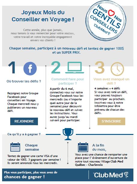 Club Med soutient ses partenaires du voyage cette année plus que jamais, pour son Mois du Conseiller en Voyage