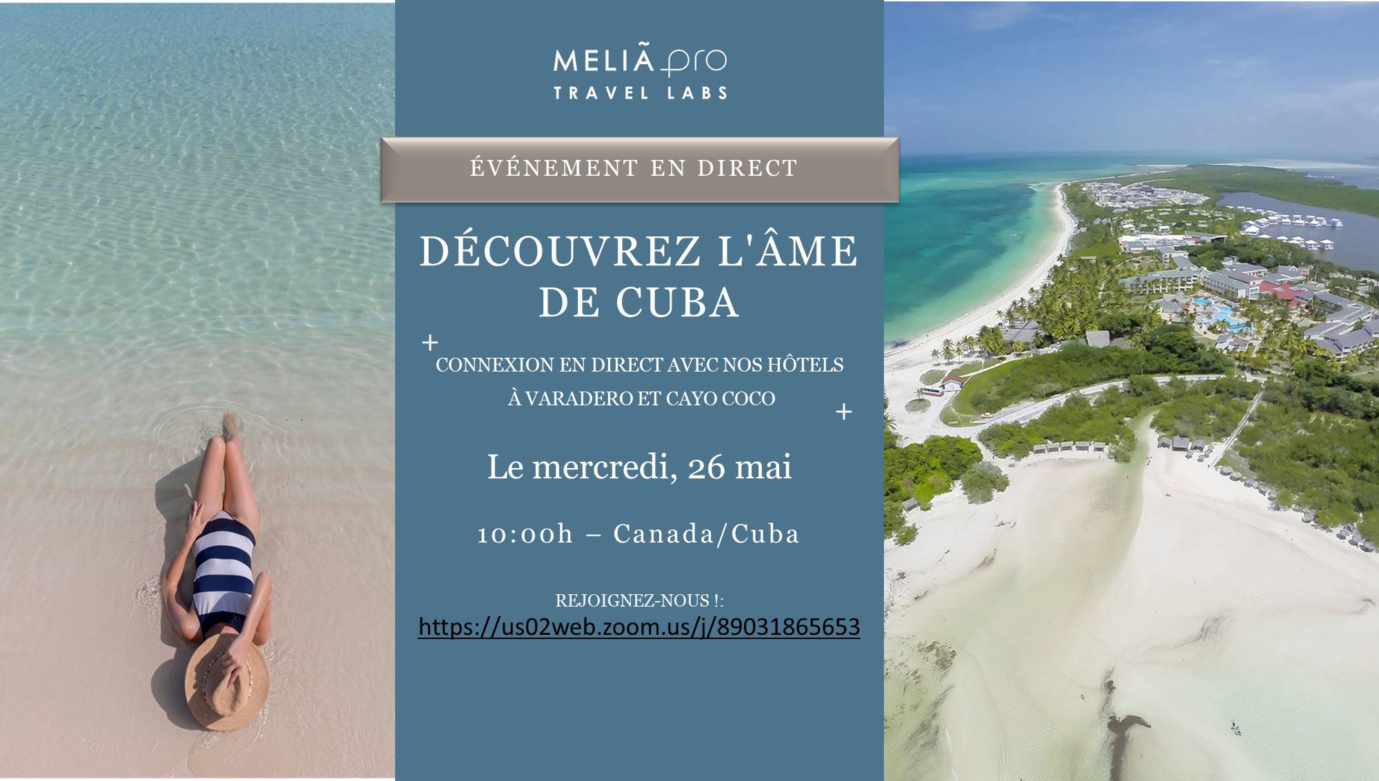 L'Office de Tourisme de Cuba à Montréal et Meliá développeront un nouveau Travel Lab pour les professionnels du tourisme au Canada L'Office de Tourisme de Cuba à Montréal et Meliá développeront un nouveau Travel Lab pour les professionnels du tourisme au Canada