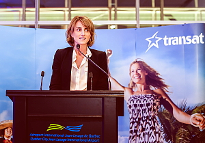 Annick Guérard, directrice générale de Transat Tours Canada Annick Guérard, directrice générale de Transat Tours Canada