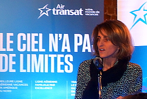 Annick Guérard directrice générale de Transat Tours Canada Annick Guérard directrice générale de Transat Tours Canada