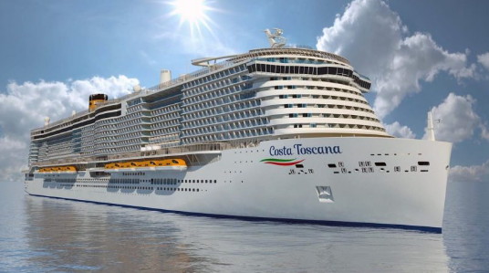 Le Costa Toscana est entré en service