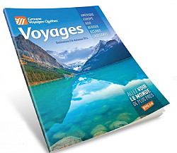 Groupe Voyages Québec présente sa nouvelle brochure Été-Automne 2014 Groupe Voyages Québec présente sa nouvelle brochure Été-Automne 2014