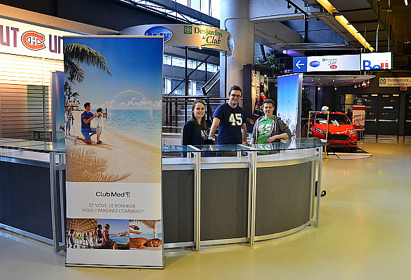 Des représentants de Club Med lors de la soirée Des représentants de Club Med lors de la soirée