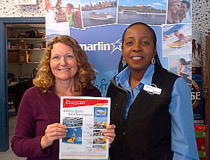 Lisa Smith (à gauche) et Heidi Lord, Responsable du Développement des affaires, TravelBrands